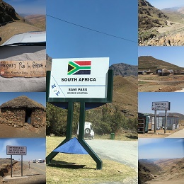Best 3-Day Lesotho Tour from Johannesburg | Adventure & Culture" 1 View from the top of Sani Pass on a 3-day Lesotho tour